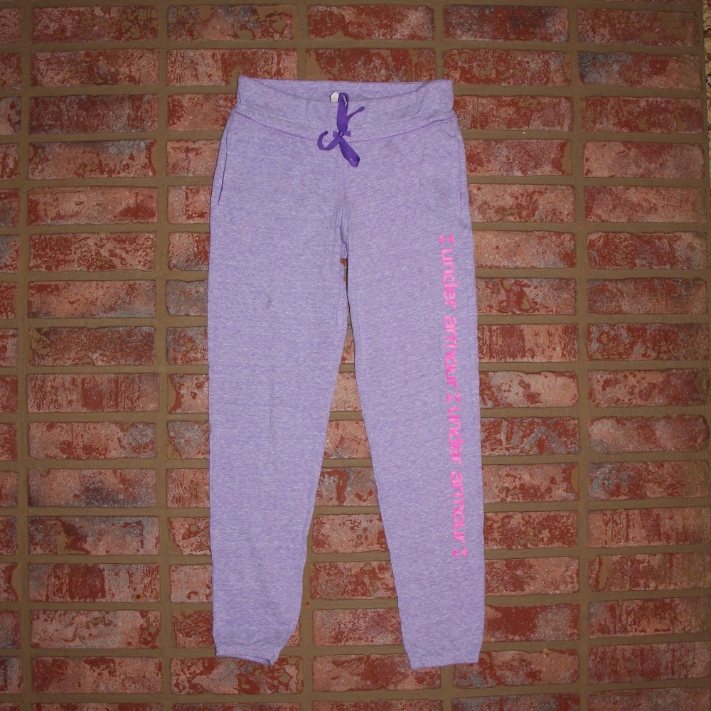 Under Armour Girls Loose Heatgear Sweat Pants
